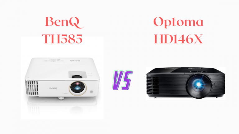 BenQ TH585 vs Optoma HD146X